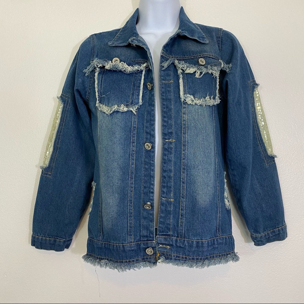 Alisa Style. Jean Jacket. Ladies Size Small